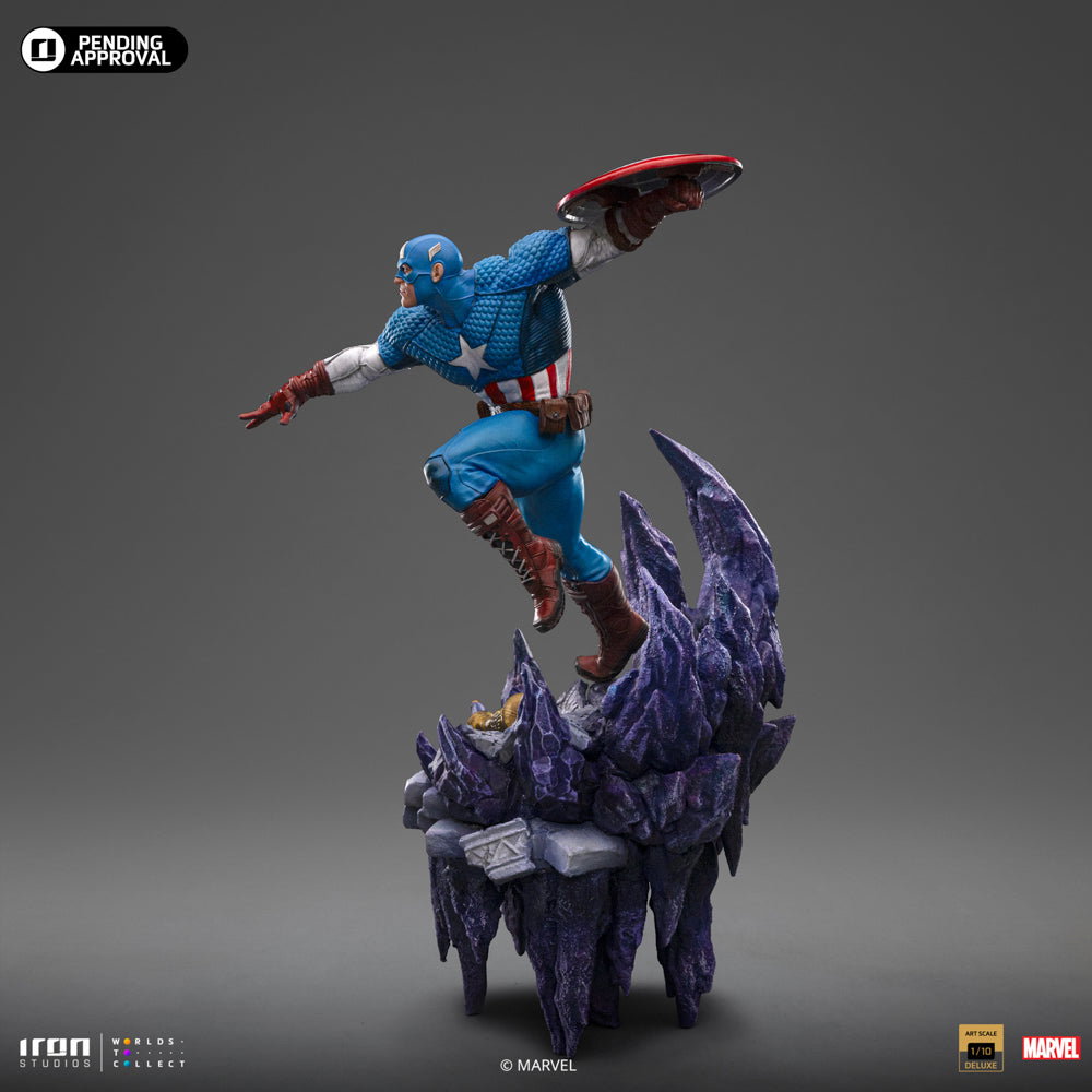 Captain America Deluxe Infinity Gauntlet Diorama BDS image 6
