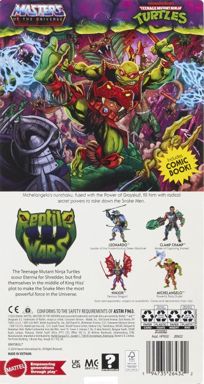 Masters of the Universe: Origins Turtles of Grayskull Michelangelo (New Ver.) image 9