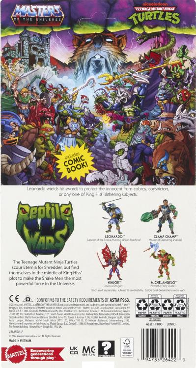 Masters of the Universe: Origins Turtles of Grayskull Leonardo (New Ver.) image 8