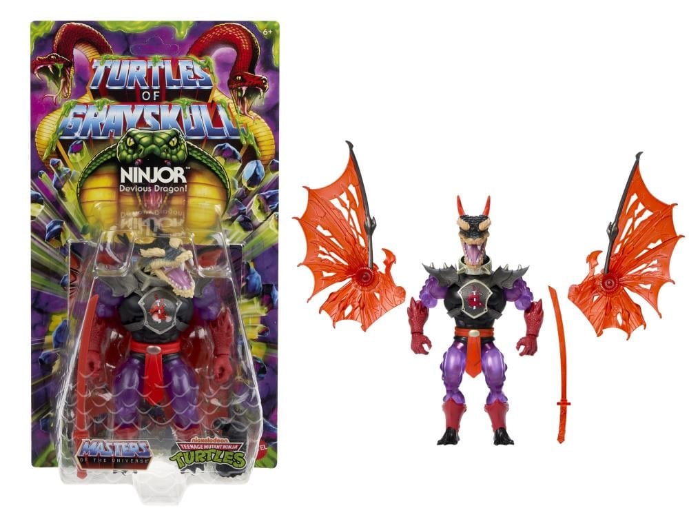 Masters of the Universe: Origins Turtles of Grayskull Ninjor image 7