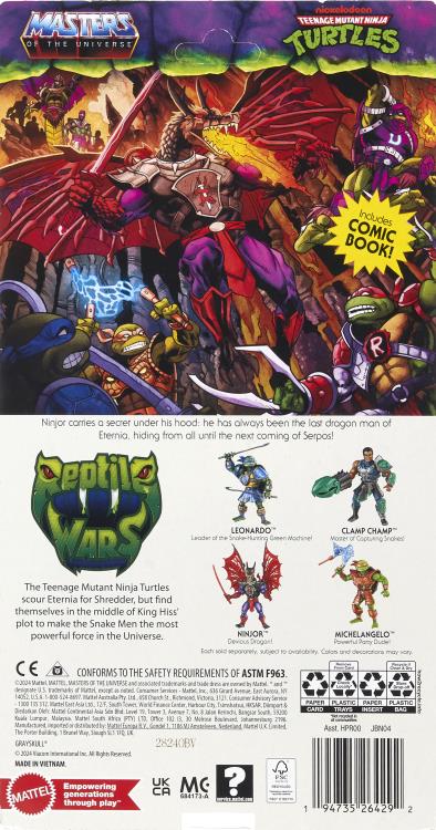 Masters of the Universe: Origins Turtles of Grayskull Ninjor image 9