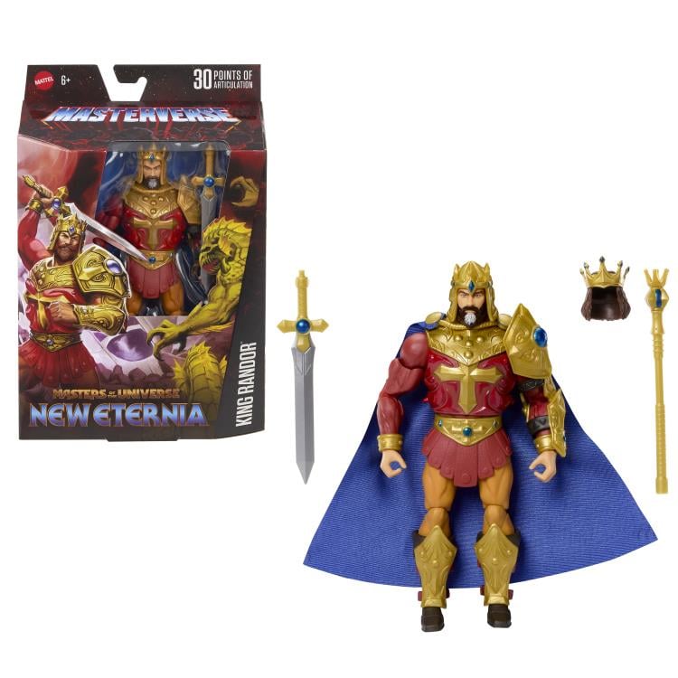 Masters of the Universe Masterverse New Eternia King Randor image 8