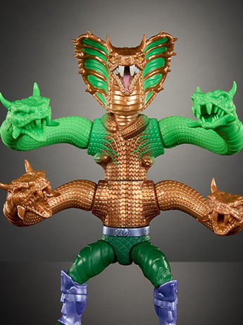 Masters of the Universe: Origins Turtles of Grayskull King Hiss Deluxe image 2