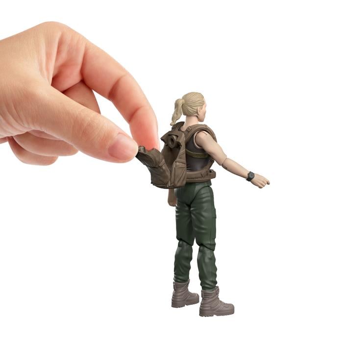 Jurassic World Rebirth Zora Bennett & Velociraptor Set image 6