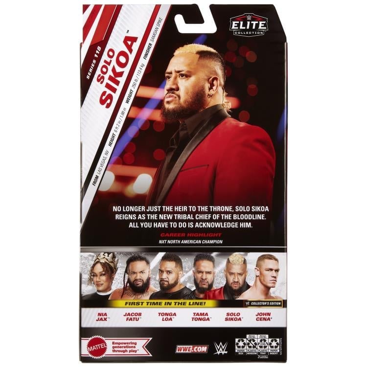 WWE Elite Collection Series 118 Solo Sikoa image 9