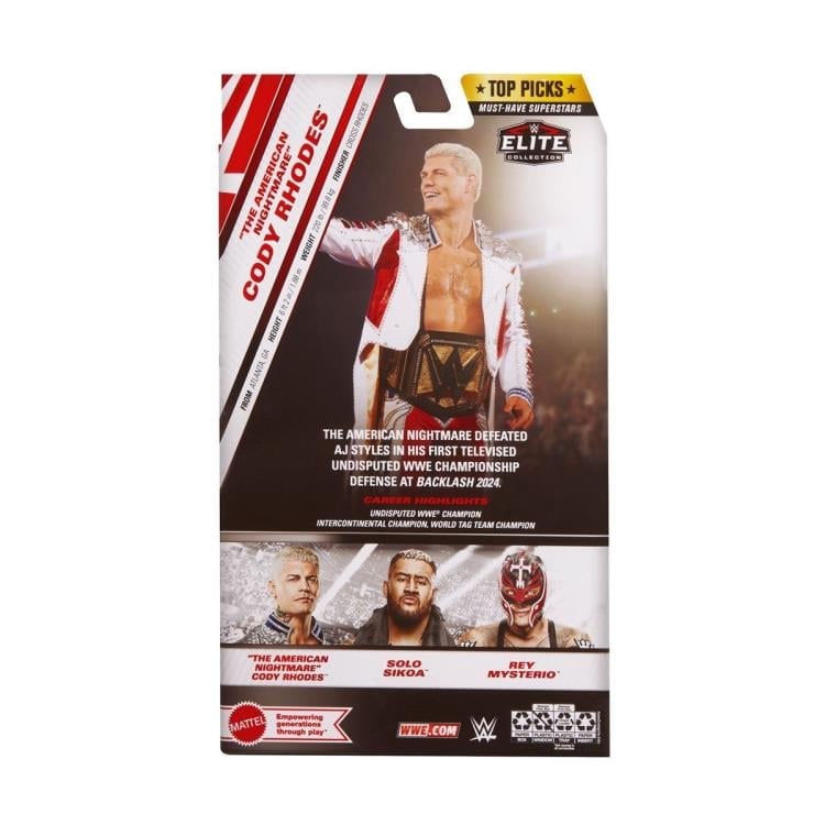 WWE Elite Collection Top Picks 2025 Cody Rhodes image 9