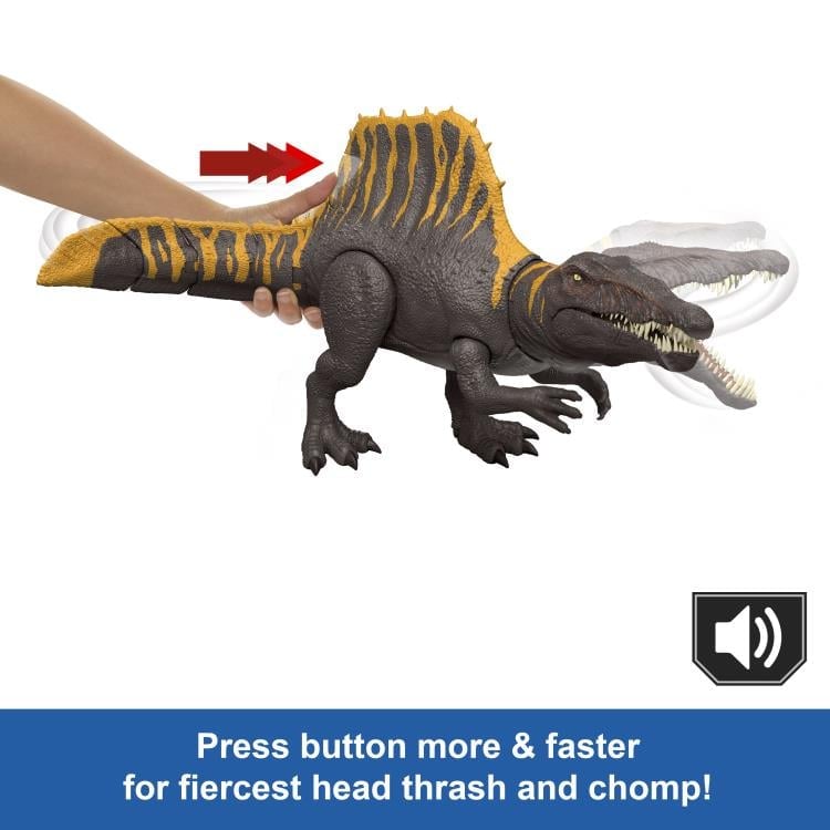 Jurassic World Rebirth Tail Thrasher Spinosaurus image 7