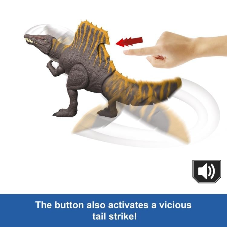 Jurassic World Rebirth Tail Thrasher Spinosaurus image 8