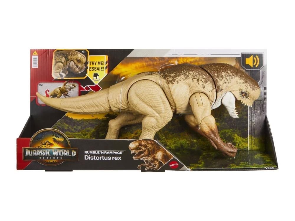 Jurassic World Rebirth Rumble 'N Rampage Distortus Rex image 8