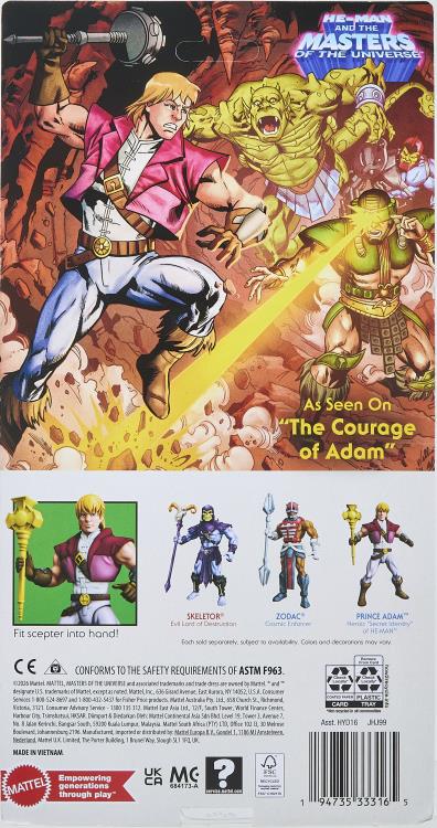 Masters of the Universe: Origins Prince Adam (200X Cartoon Collection) image 9