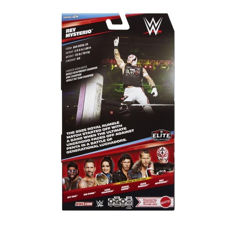 WWE Elite Collection Series 124 Rey Mysterio image 9