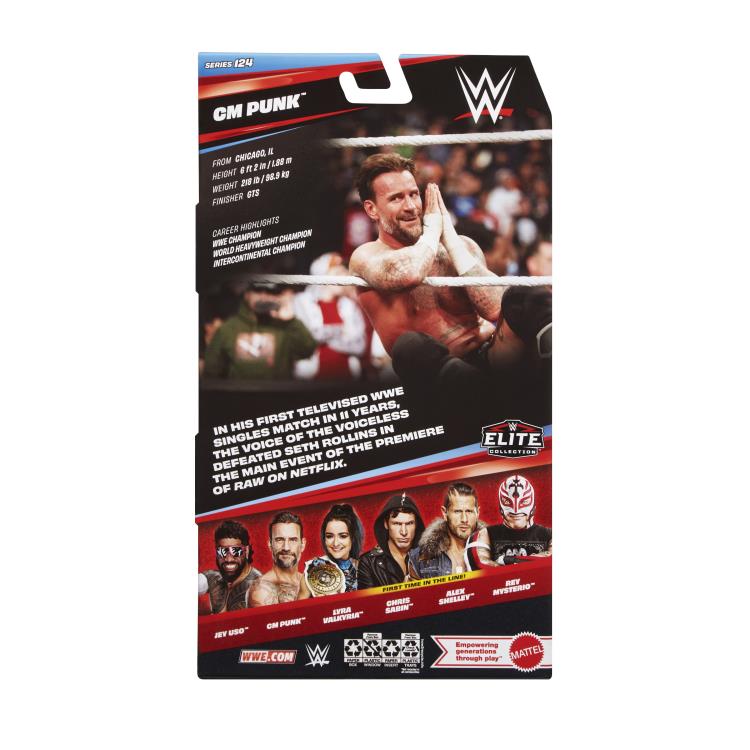 WWE Elite Collection Series 124 CM Punk image 9