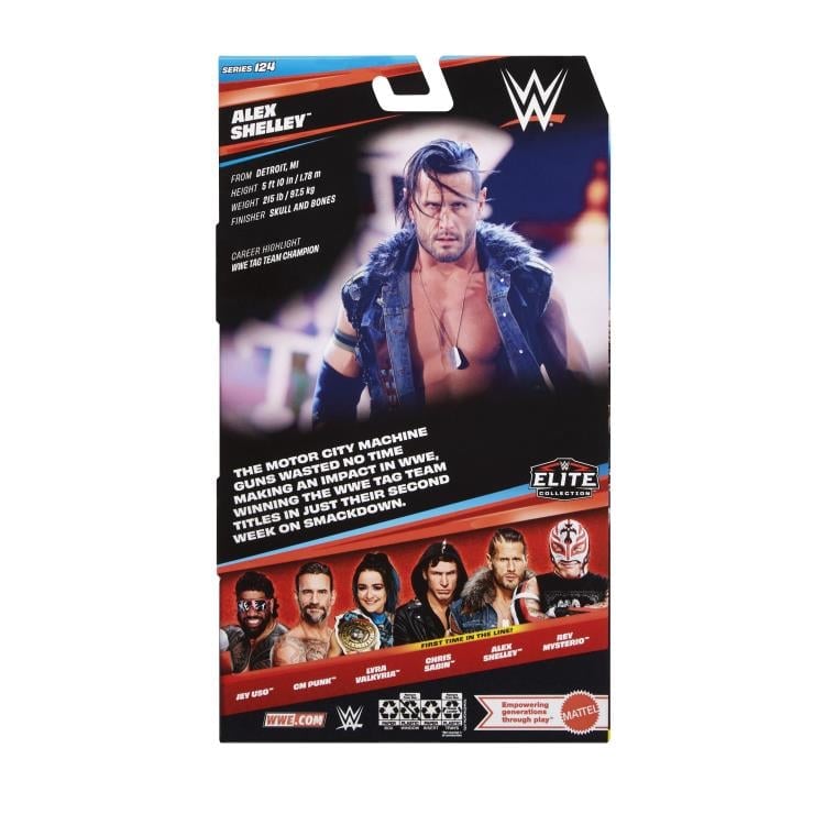 WWE Elite Collection Series 124 Alex Shelley image 9