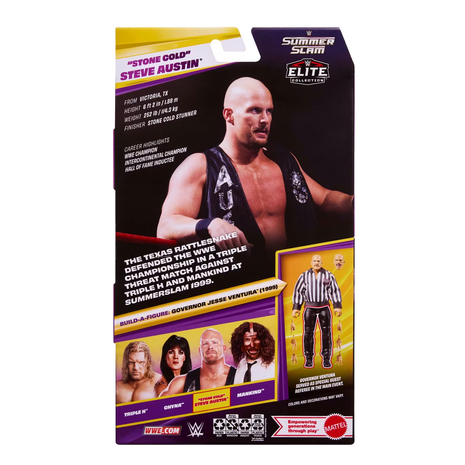 WWE Elite Collection SummerSlam Stone Cold Steve Austin image 8