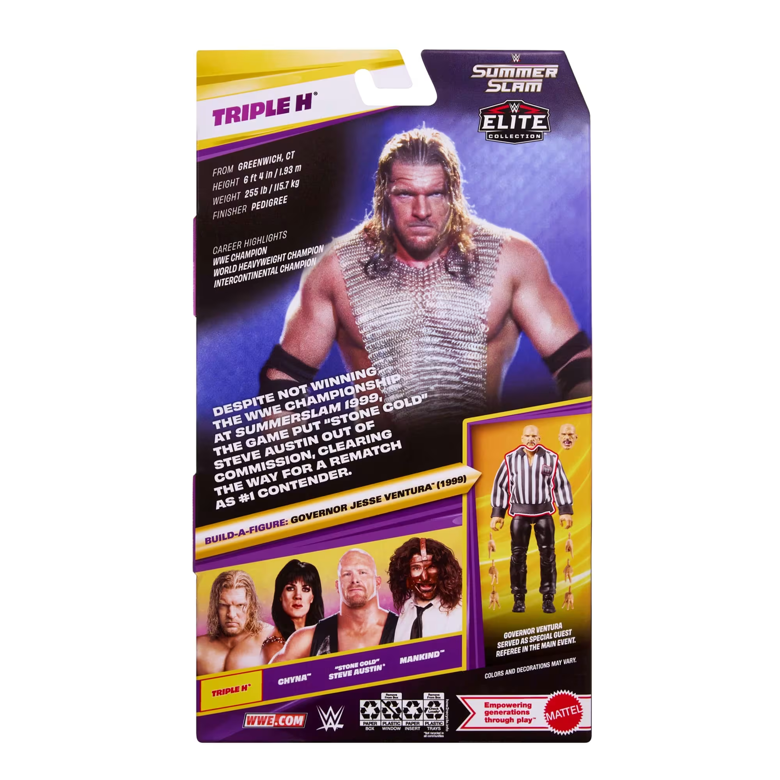 WWE Elite Collection SummerSlam Triple H image 8