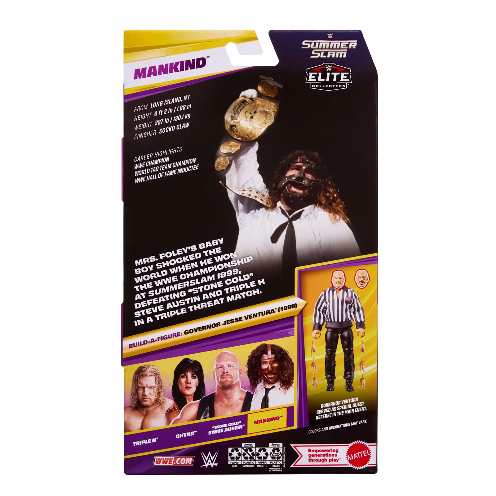 WWE Elite Collection SummerSlam Mankind image 8