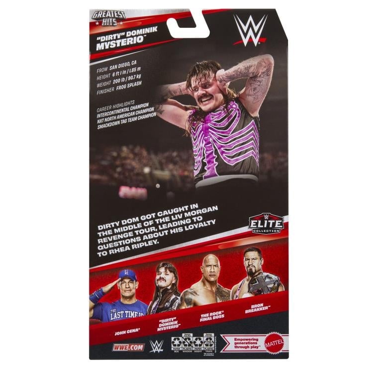 WWE Elite Collection Series Greatest Hits "Dirty" Dominik Mysterio image 9