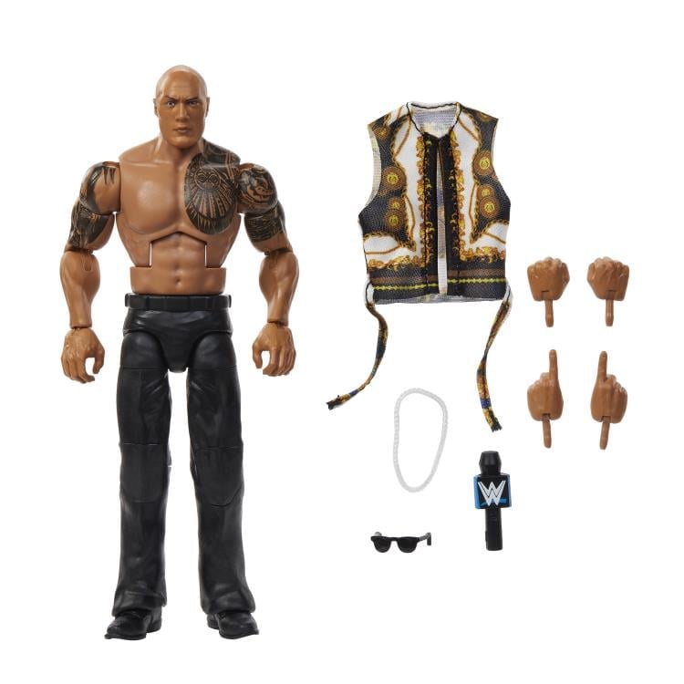 WWE Elite Collection Series Greatest Hits The Rock image 7
