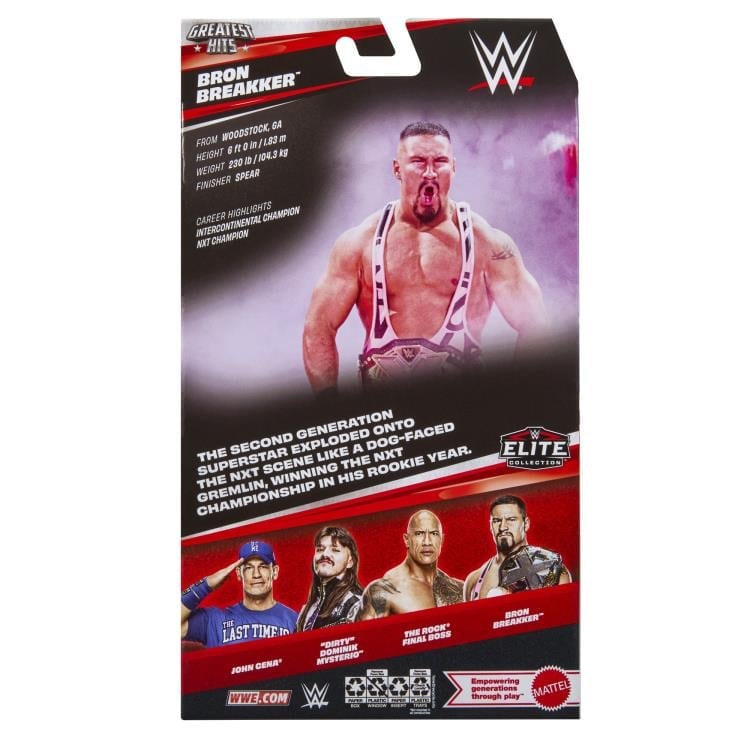WWE Elite Collection Series Greatest Hits Bron Breakker image 9
