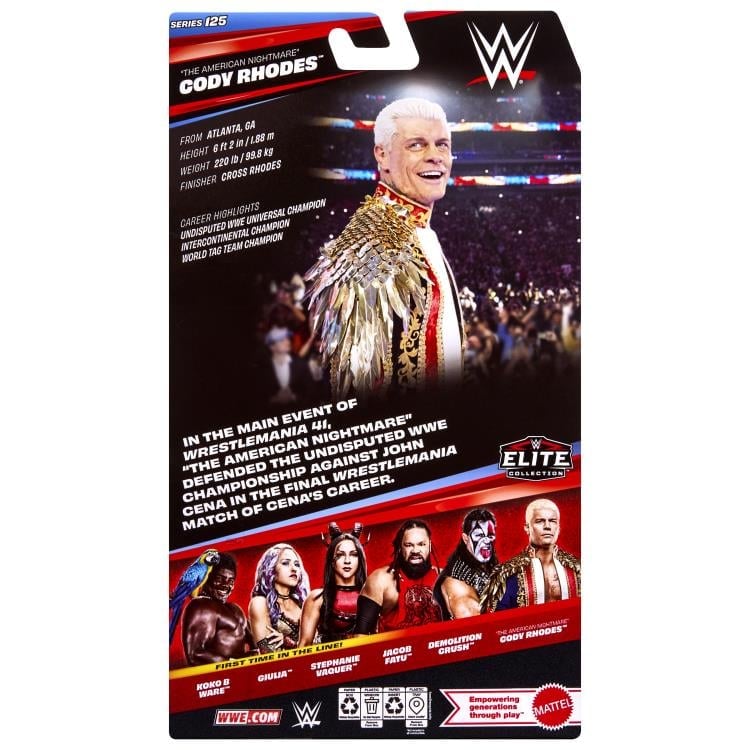 WWE Elite Collection Series 125 Cody Rhodes image 3
