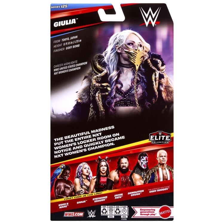 WWE Elite Collection Series 125 Giulia (NXT Debut 2024) image 9