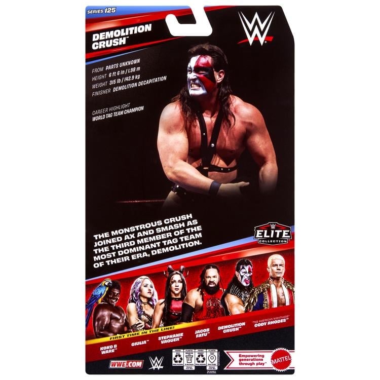 WWE Elite Collection Series 125 Crush (Demolition) image 9