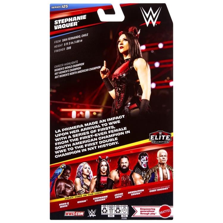 WWE Elite Collection Series 125 Stephanie Vaquer image 9