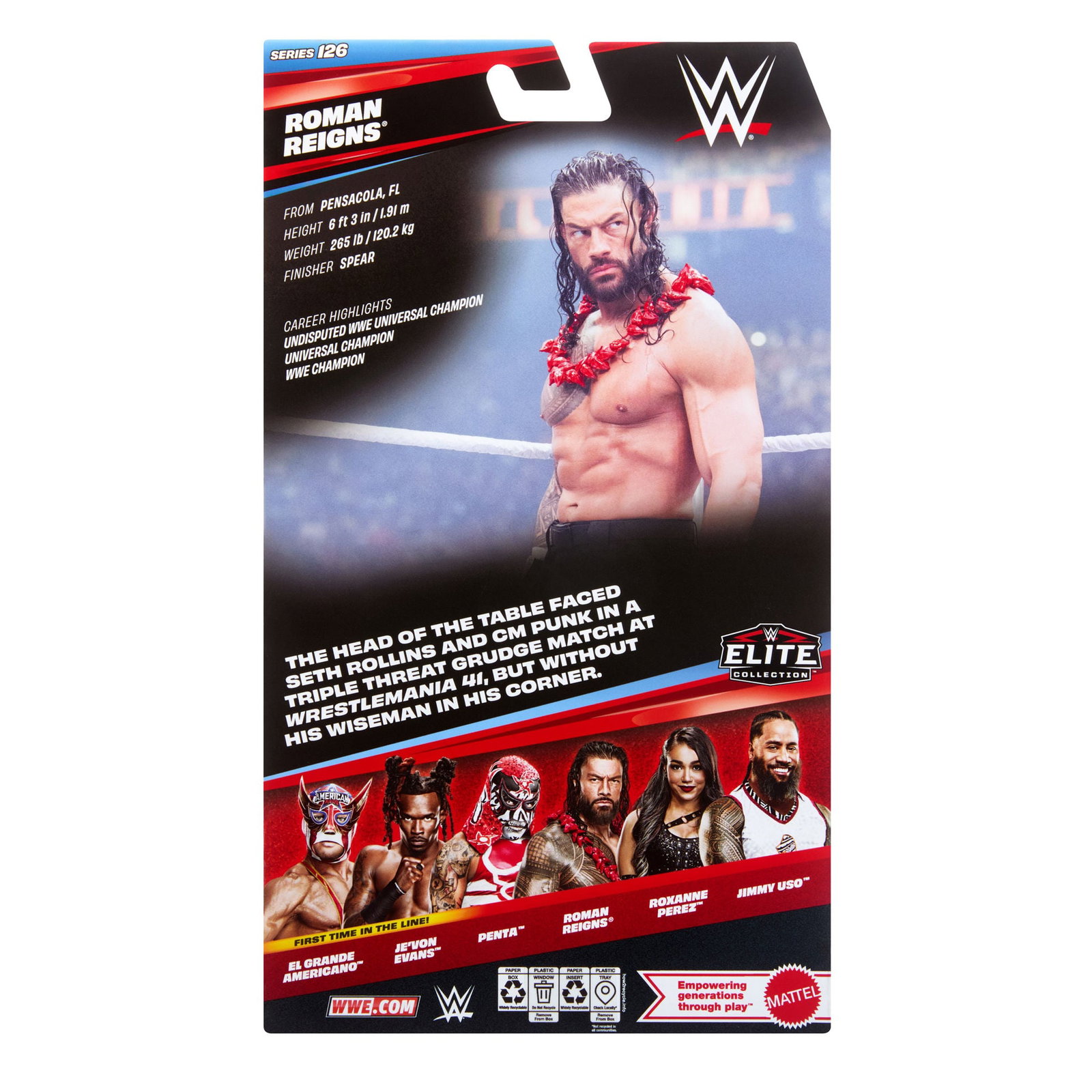 WWE Elite Collection Series 126 Roman Reigns image 9