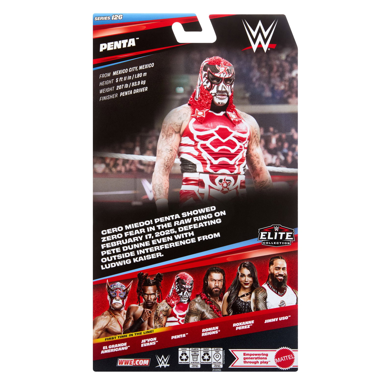 WWE Elite Collection Series 126 Penta image 9