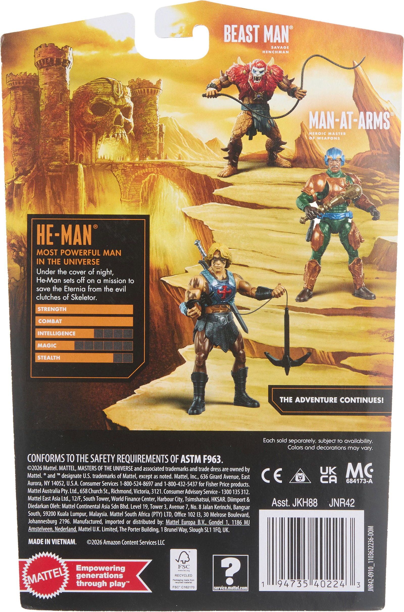 Masters of the Universe (2026) Core He-Man (Ver. 2.0) image 4