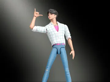KPop Demon Hunters Saja Boys Jinu "Soda Pop"