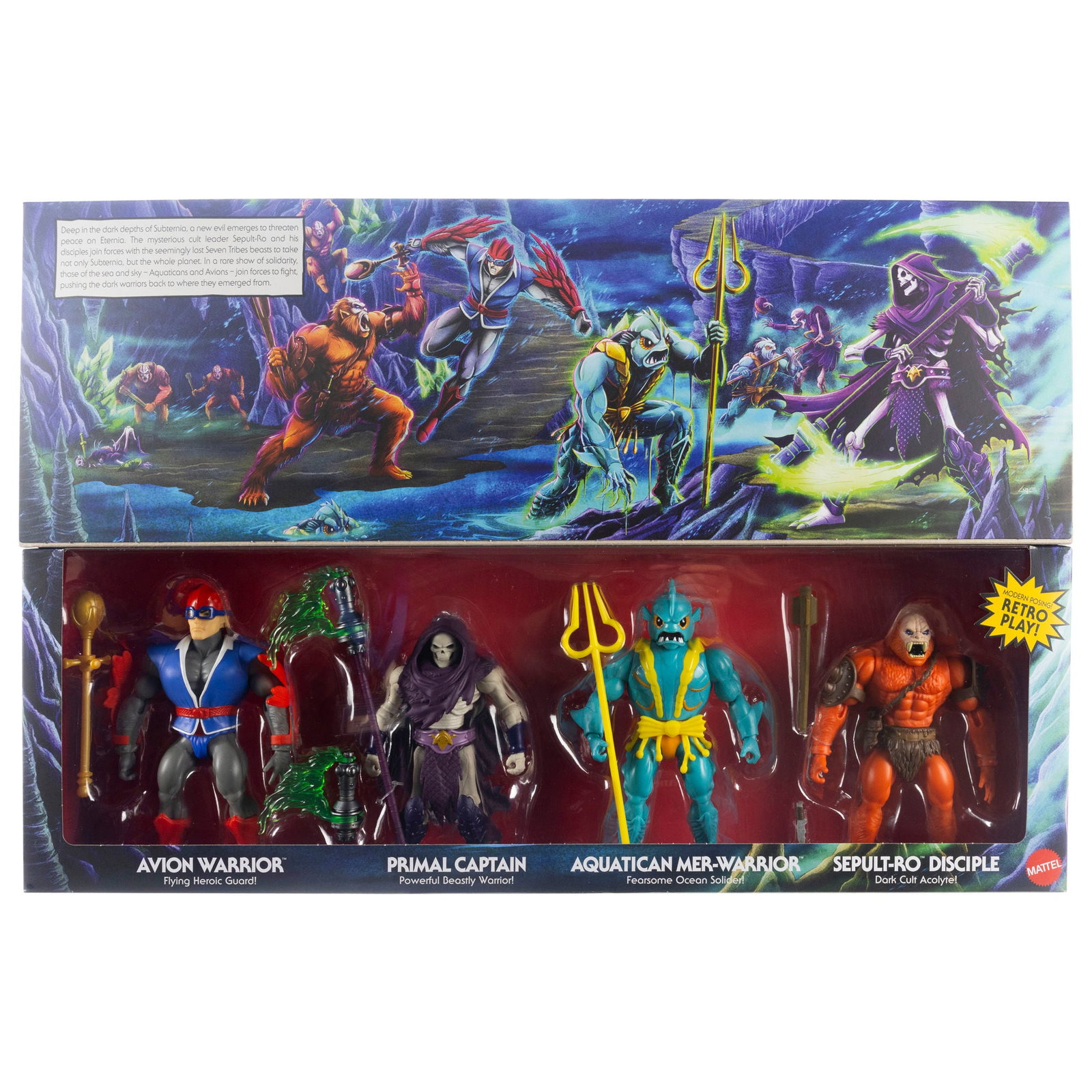 Masters of the Universe: Origins Battle for Sub-Eternia Four-Pack image 10