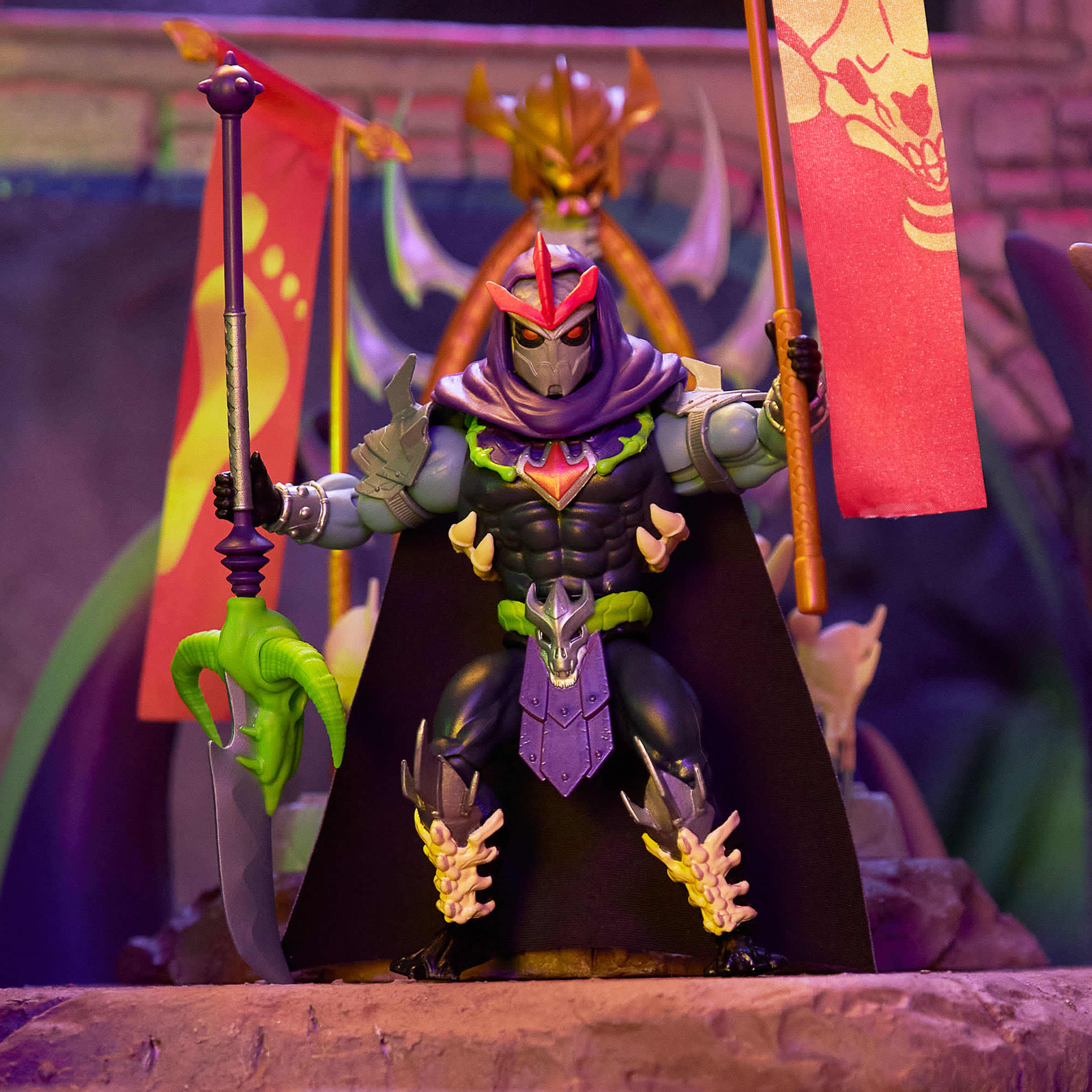 Masters of the Universe Origins: Turtles of Grayskull Skele-Shredder image 4