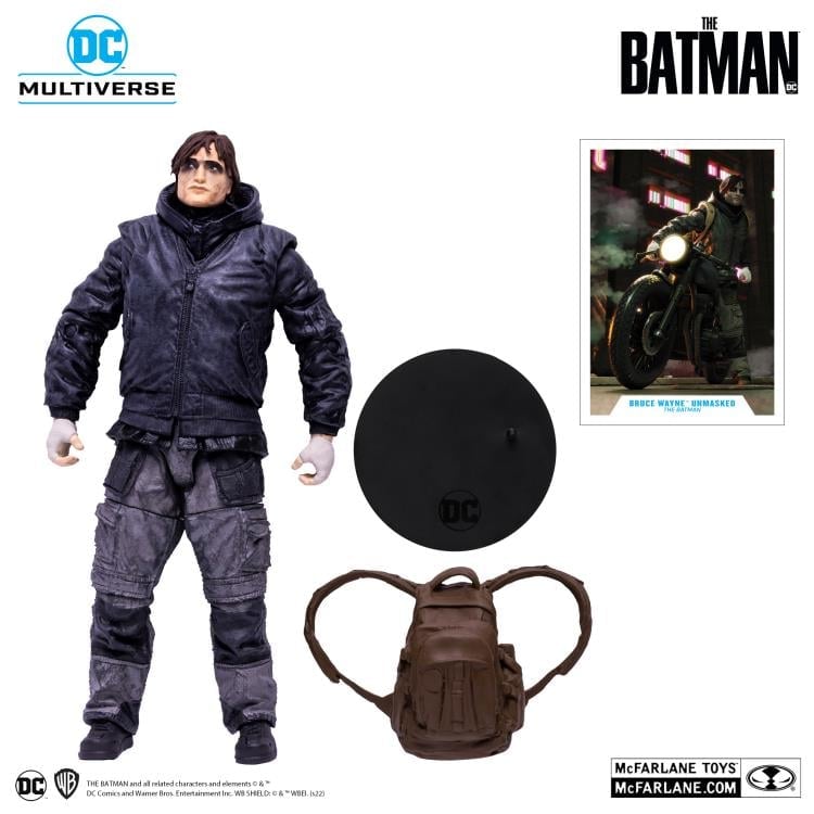 The Batman DC Multiverse Bruce Wayne (Unmasked Drifter) image 9