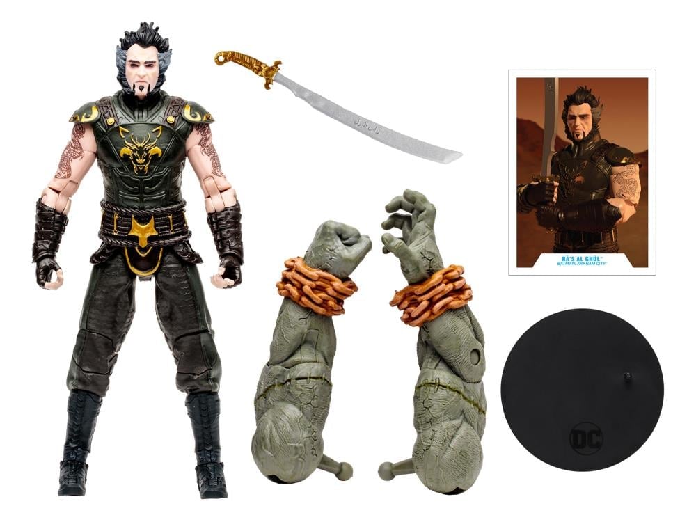 Arkham City DC Multiverse Ra's Al Ghul (Collect to Build: Solomon Grundy) image 10