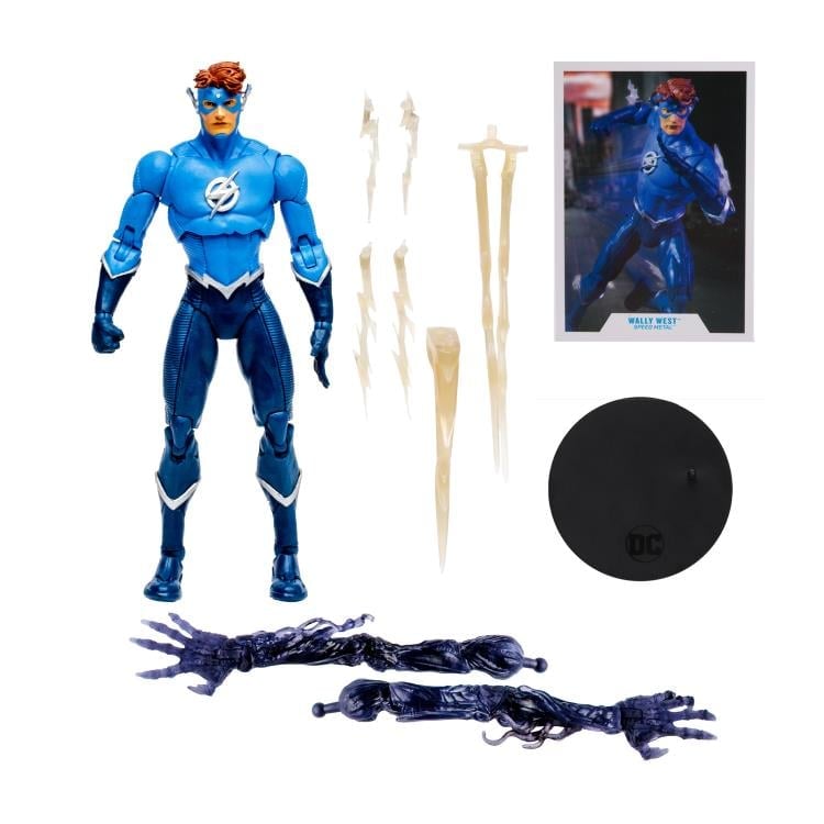 Dark Nights Death Metal: Speed Metal DC Multiverse Wally West (Collect to Build: The Darkest Knight) image 9