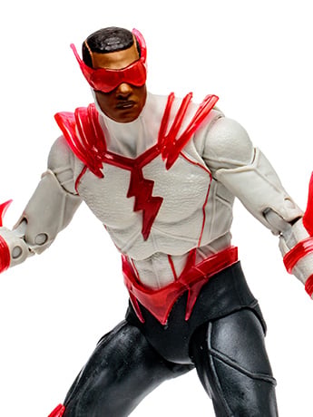 Dark Nights Death Metal: Speed Metal DC Multiverse Kid Flash (Collect to Build: The Darkest Knight) image 2