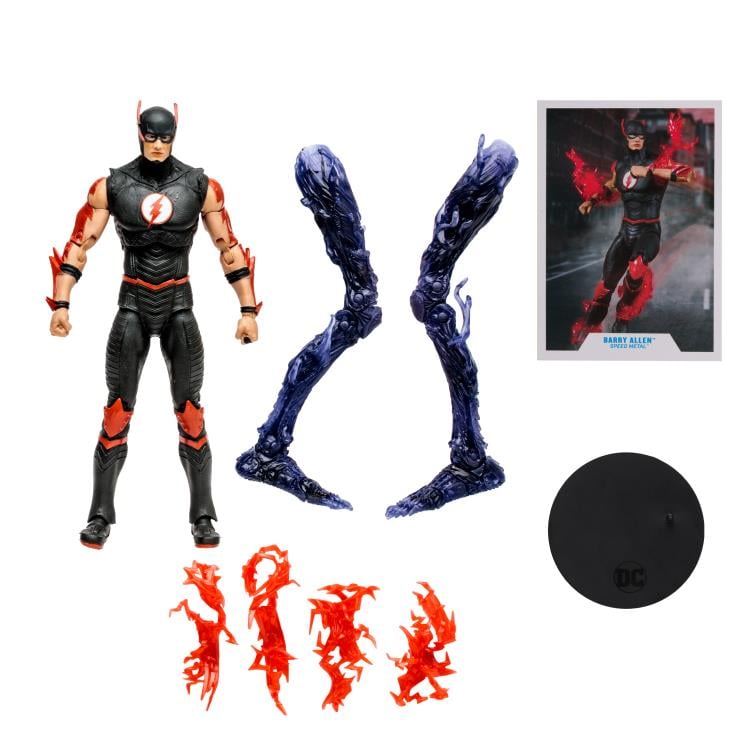 Dark Nights Death Metal: Speed Metal DC Multiverse Barry Allen (Collect to Build: The Darkest Knight) image 9