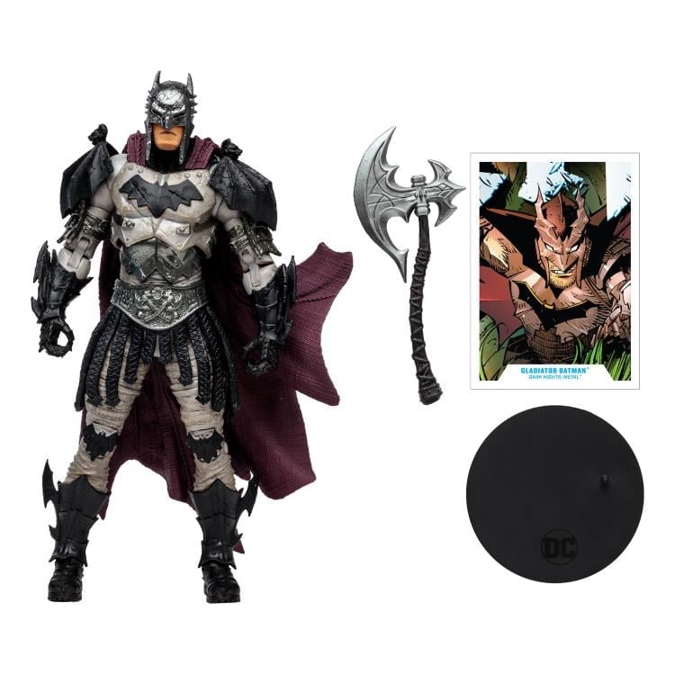 Dark Nights: Death Metal DC Multiverse Gladiator Batman image 9
