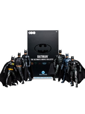 Warner Brothers 100th Anniversary DC Multiverse Batman Ultimate Movie Collection Six-Pack image 2