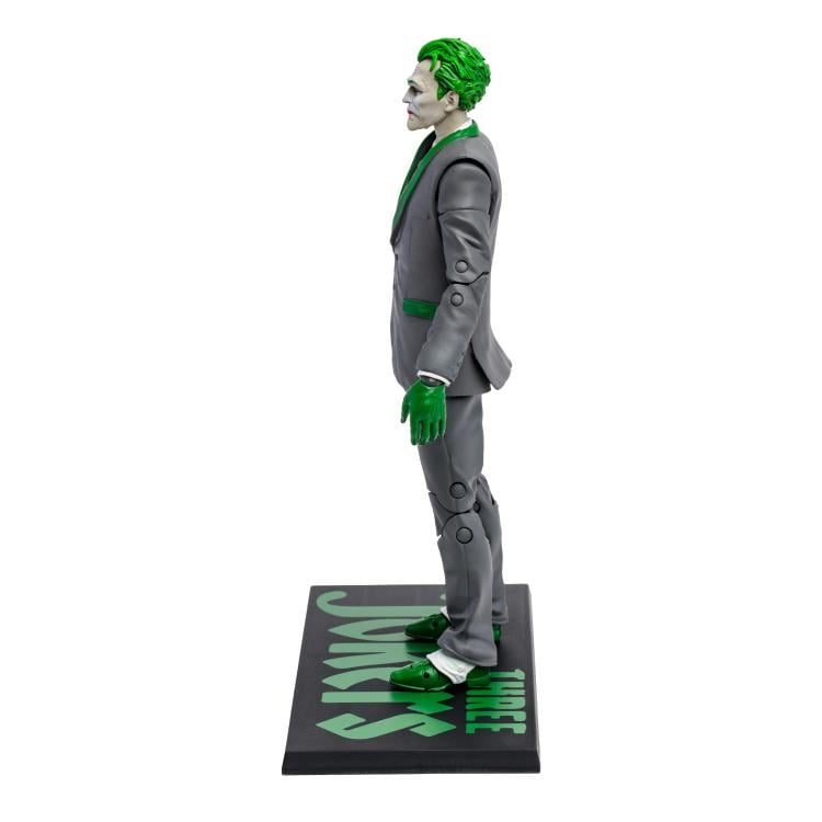 Batman: Three Jokers DC Multiverse The Joker (The Criminal) BBTS Exclusive Limited Black & White Accent Edition image 10