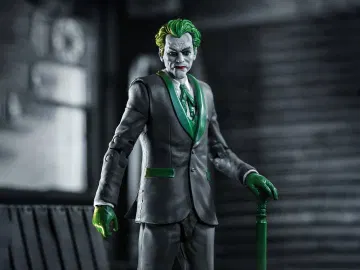 Batman: Three Jokers DC Multiverse The Joker (The Criminal) BBTS Exclusive Limited Black & White Accent Edition