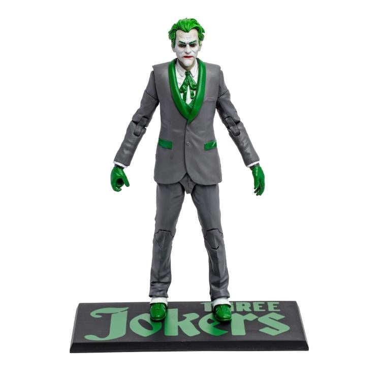 Batman: Three Jokers DC Multiverse The Joker (The Criminal) BBTS Exclusive Limited Black & White Accent Edition image 7