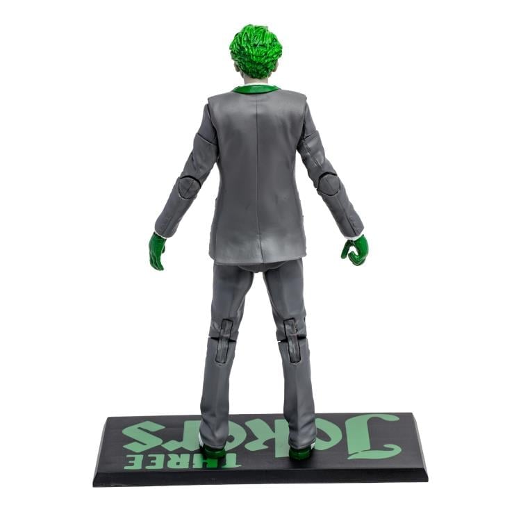Batman: Three Jokers DC Multiverse The Joker (The Criminal) BBTS Exclusive Limited Black & White Accent Edition image 9