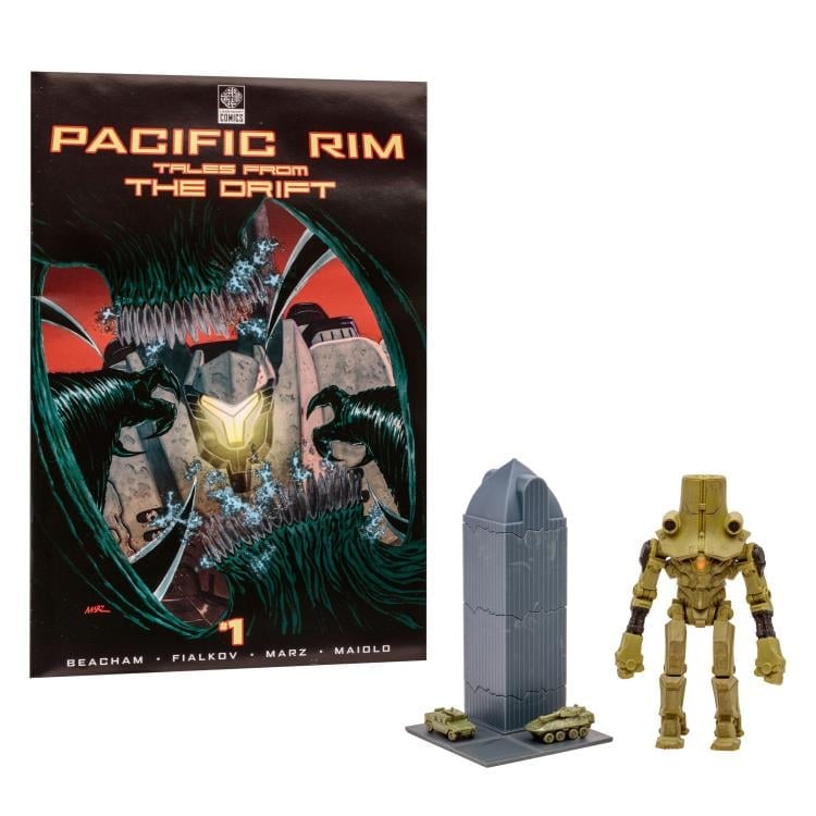 Pacific Rim: Tales From The Drift Cherno Alpha 4" Playset with Comic image 3