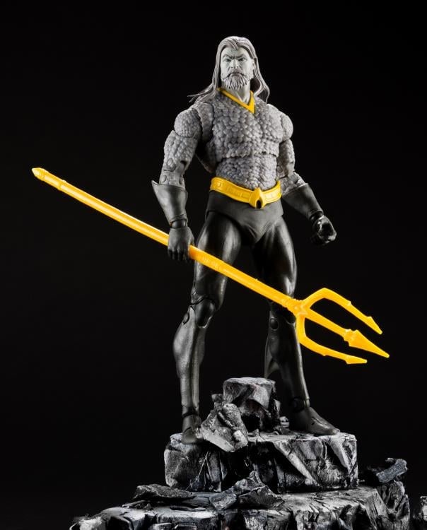Endless Winter DC Multiverse Aquaman BBTS Exclusive Limited Black & White Accent Edition image 6