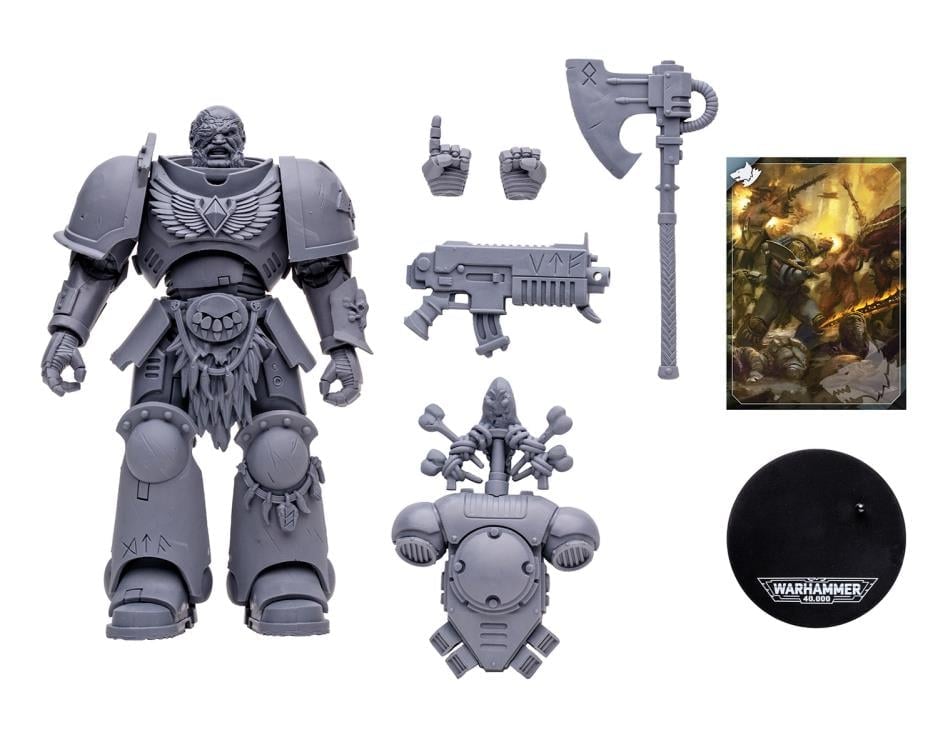 Warhammer 40,000 Space Wolves Wolf Guard (Artist Proof) image 9