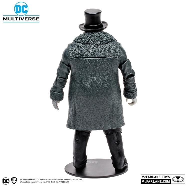 Batman: Arkham City DC Multiverse Gold Label The Penguin (Black & White) Exclusive (Collect to Build: Solomon Grundy) image 5