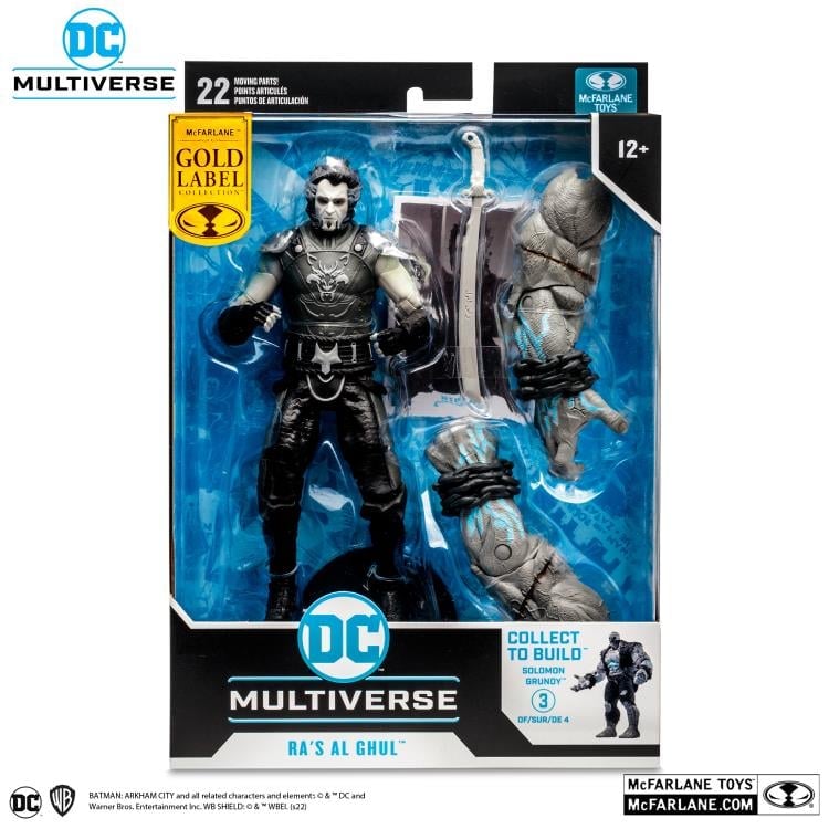 Batman: Arkham City DC Multiverse Ra's Al Ghul (Gold Label) Exclusive (Collect to Build: Solomon Grundy) image 10