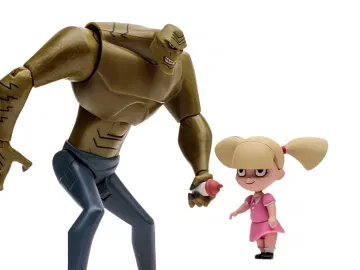 The New Batman Adventures Killer Croc and Baby Doll